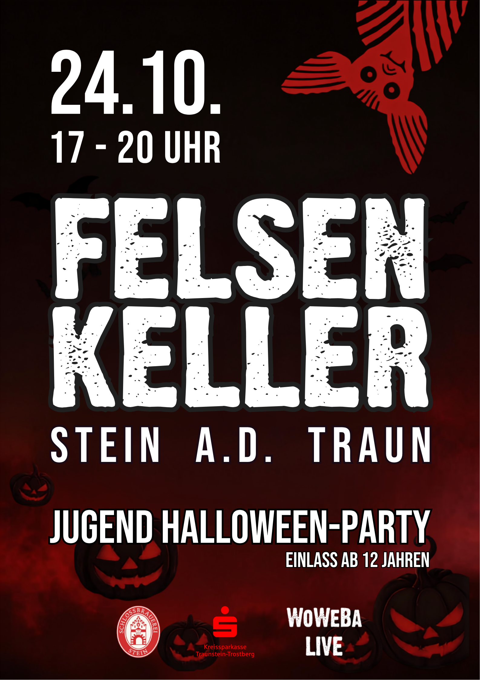 Plakat: Halloween Jugendparty